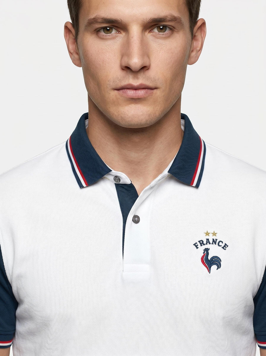 France Les Bleus polo shirt front view