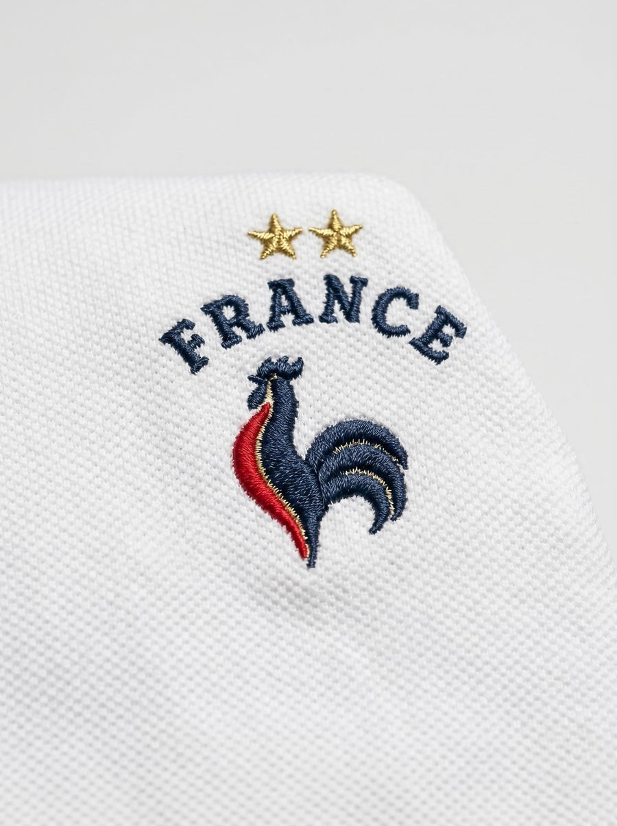 France Les Bleus polo shirt detail view