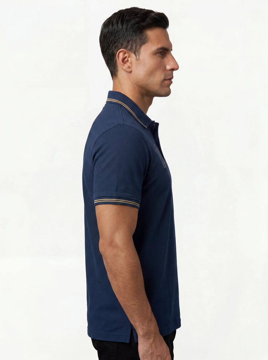 Argentina La Albiceleste Polo Shirt — side view
