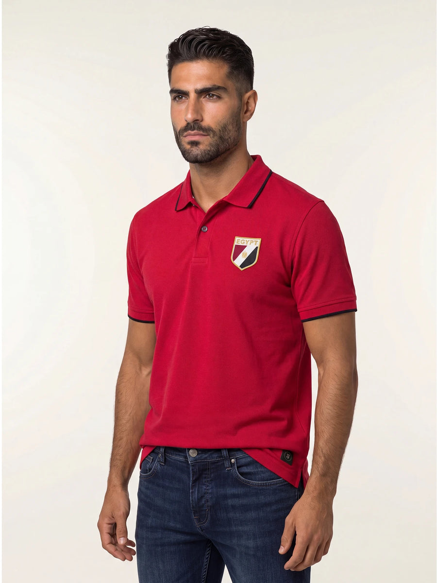 Egypt The Pharaohs Polo Shirt — detail view