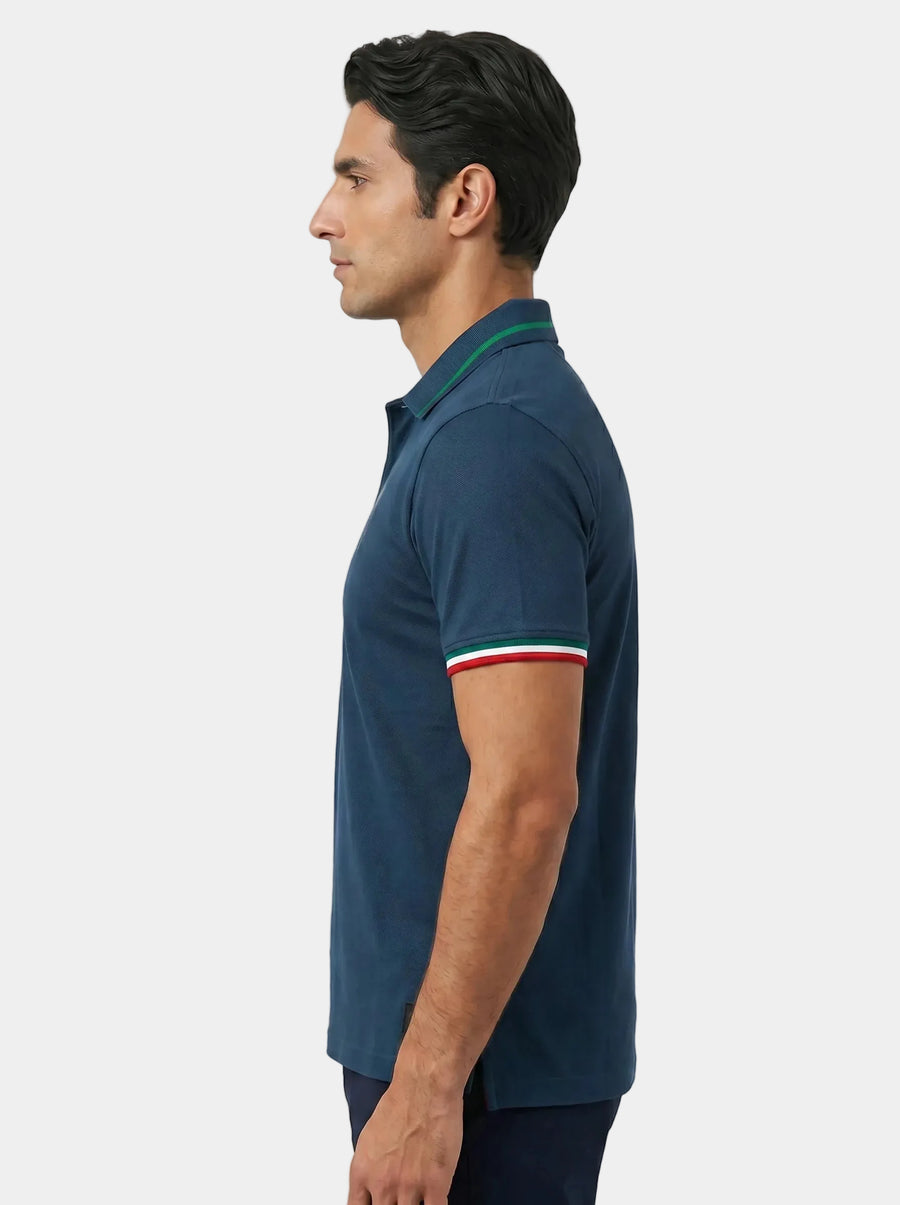 Italia Azzurri Polo Shirt — side view