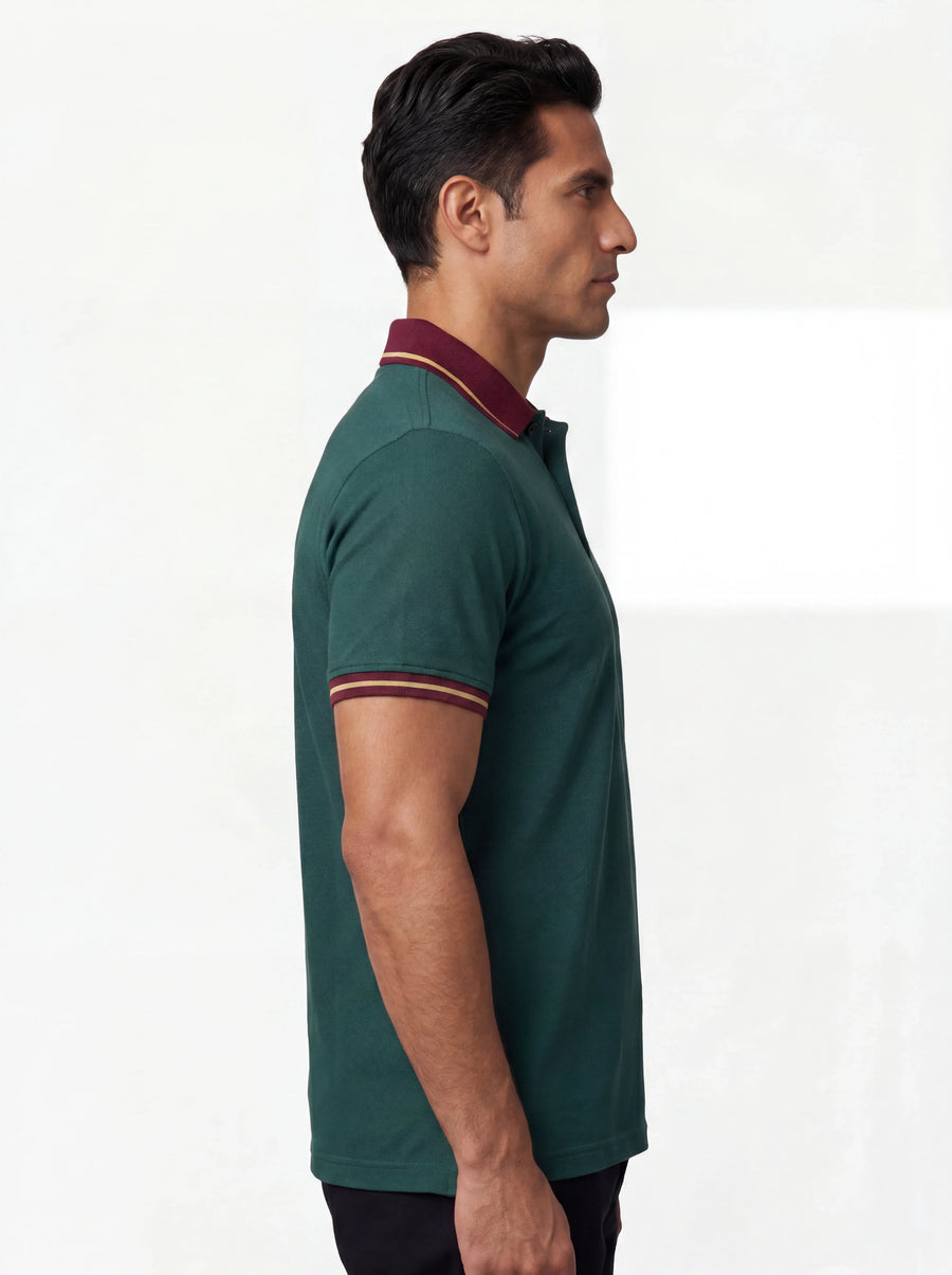 Portugal Seleção das Quinas Polo Shirt — side view