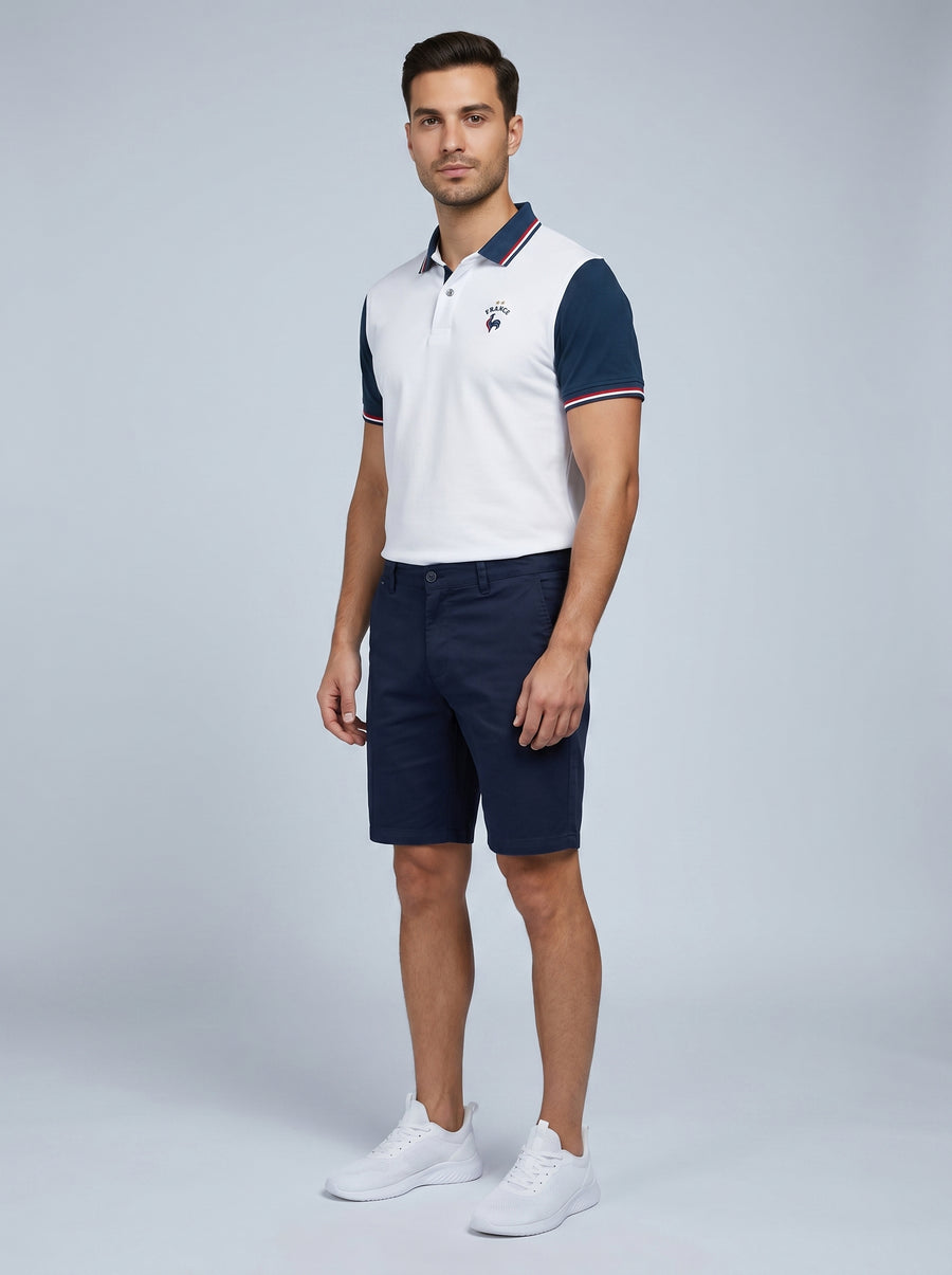 France Les Bleus polo shirt lifestyle view