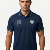 Argentina La Albiceleste Polo Shirt — front view