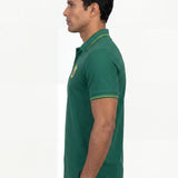 Brazil Seleção Green Polo Shirt — side view