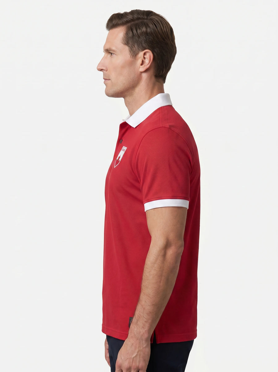 Canada Les Rouges Polo Shirt — side view
