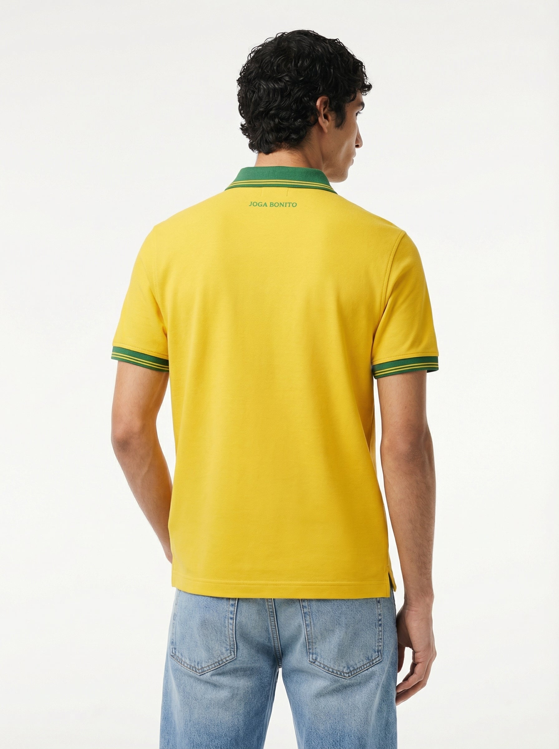 Brazil Yellow Polo Shirt
