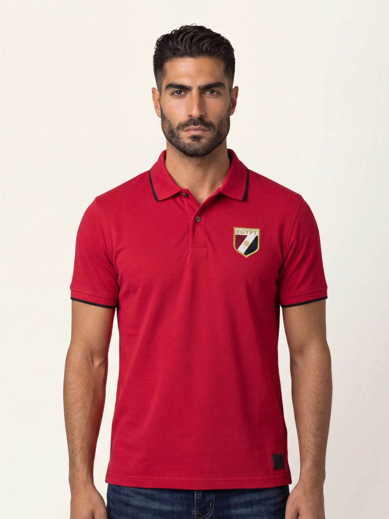 Egypt The Pharaohs Polo Shirt — front view