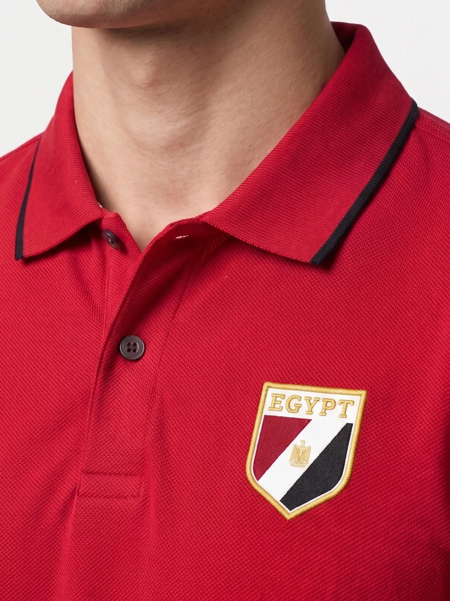 Egypt The Pharaohs Polo Shirt — lifestyle view 1