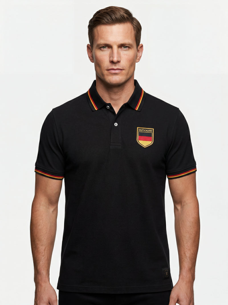 Germany Mannschaft Polo Shirt — front view