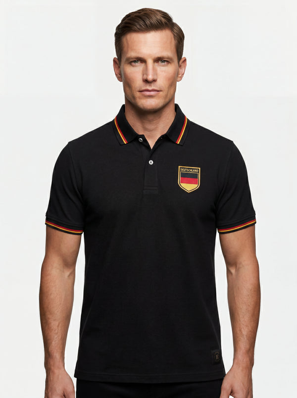Germany Mannschaft Polo Shirt — front view