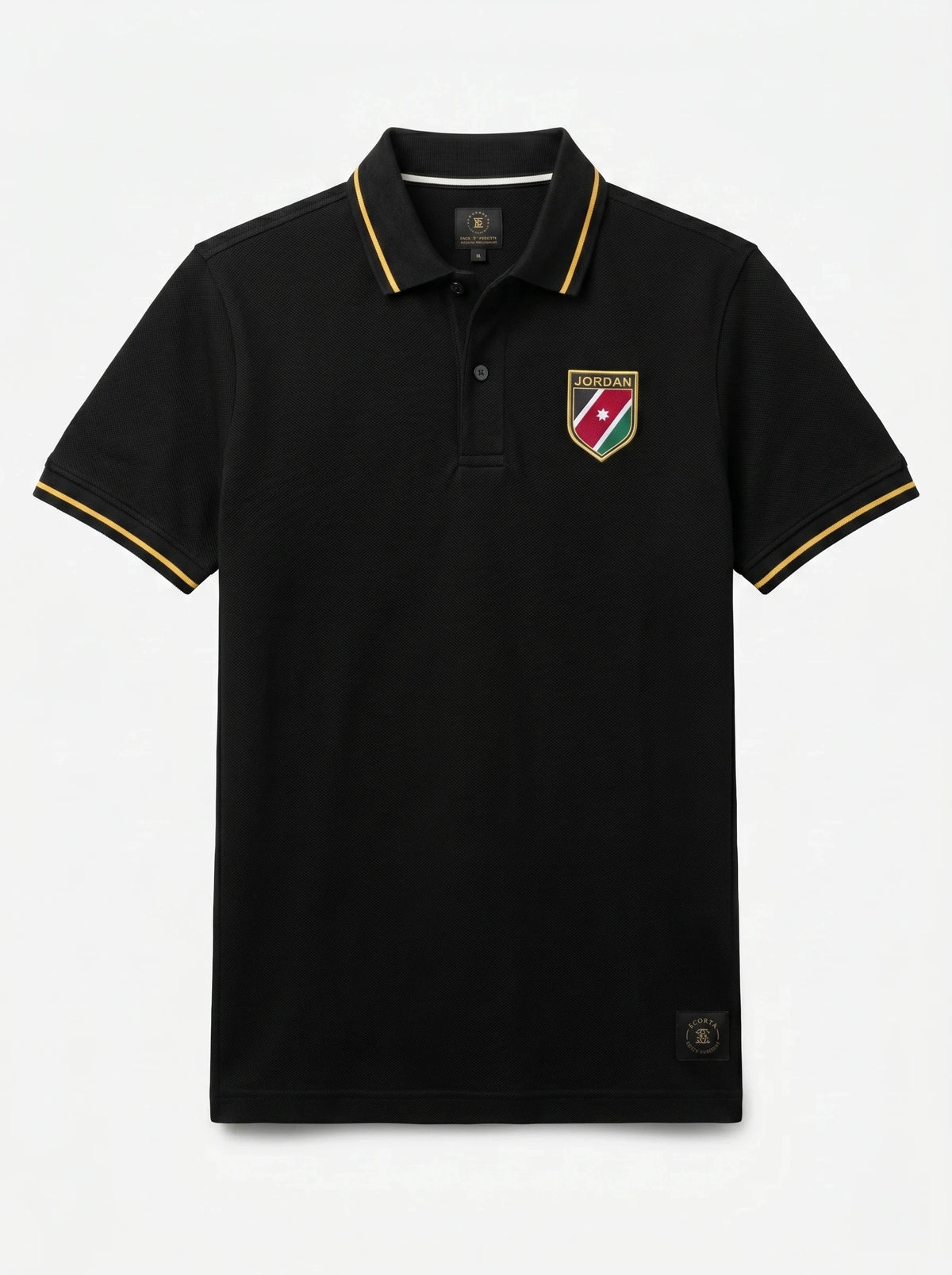 Jordan Al Nashama Polo Shirt — flat lay front view