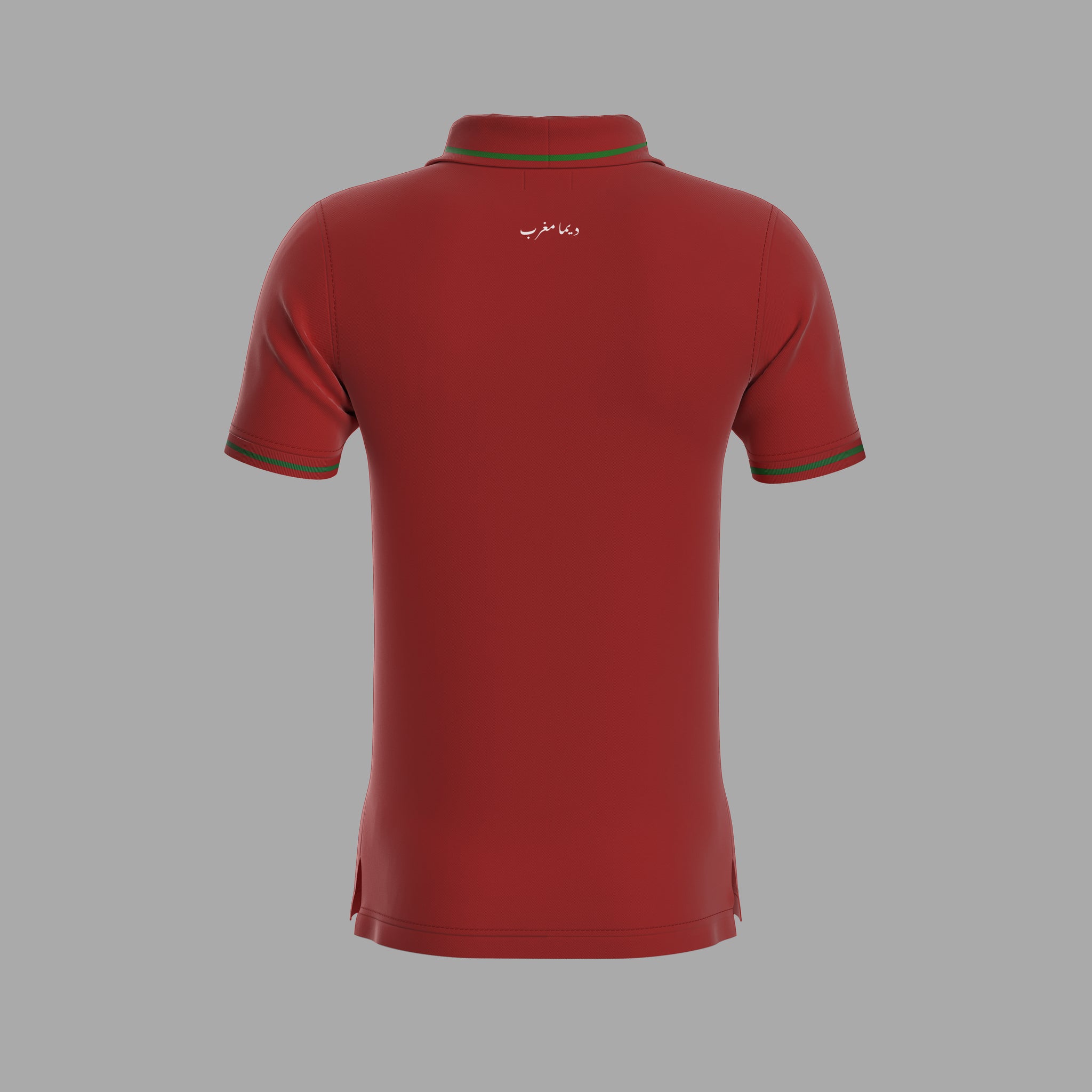 Morocco Red Polo Shirt