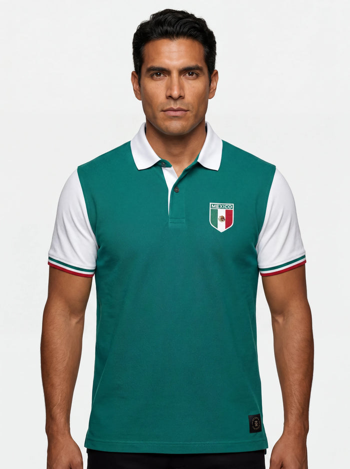 Mexico Green Polo Shirt