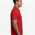 Morocco Atlas Lions Red Polo Shirt — side view