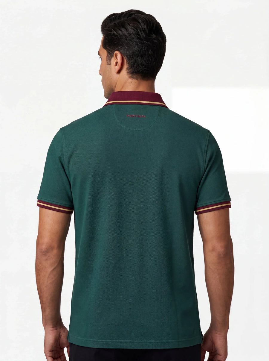 Portugal Seleção das Quinas Polo Shirt — back view