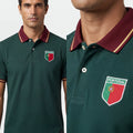 Portugal Seleção das Quinas Polo Shirt — front detail view