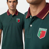 Portugal Seleção das Quinas Polo Shirt — front detail view