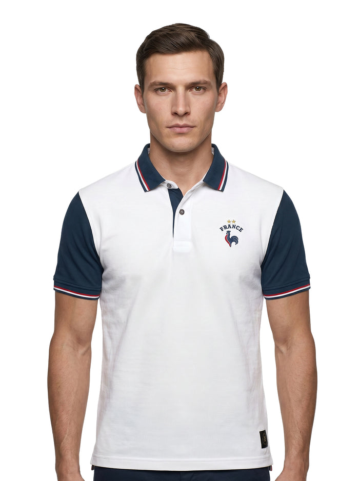 France Navy Blue Polo Shirt