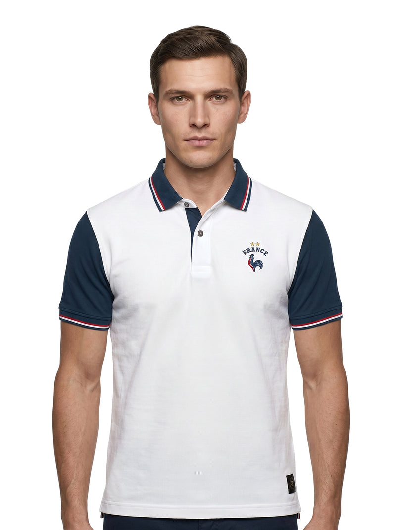France Navy Blue Polo Shirt