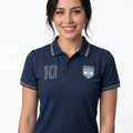 Argentina La Albiceleste Polo Shirt — on-model view