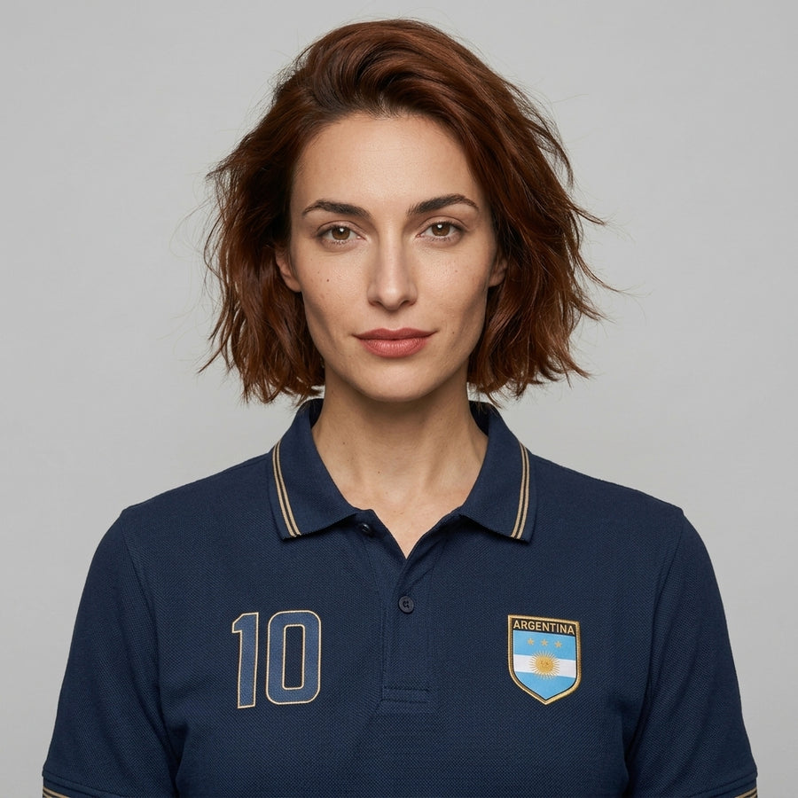Polo shirt — On Model - Close-up Detail | Generated by Modelize