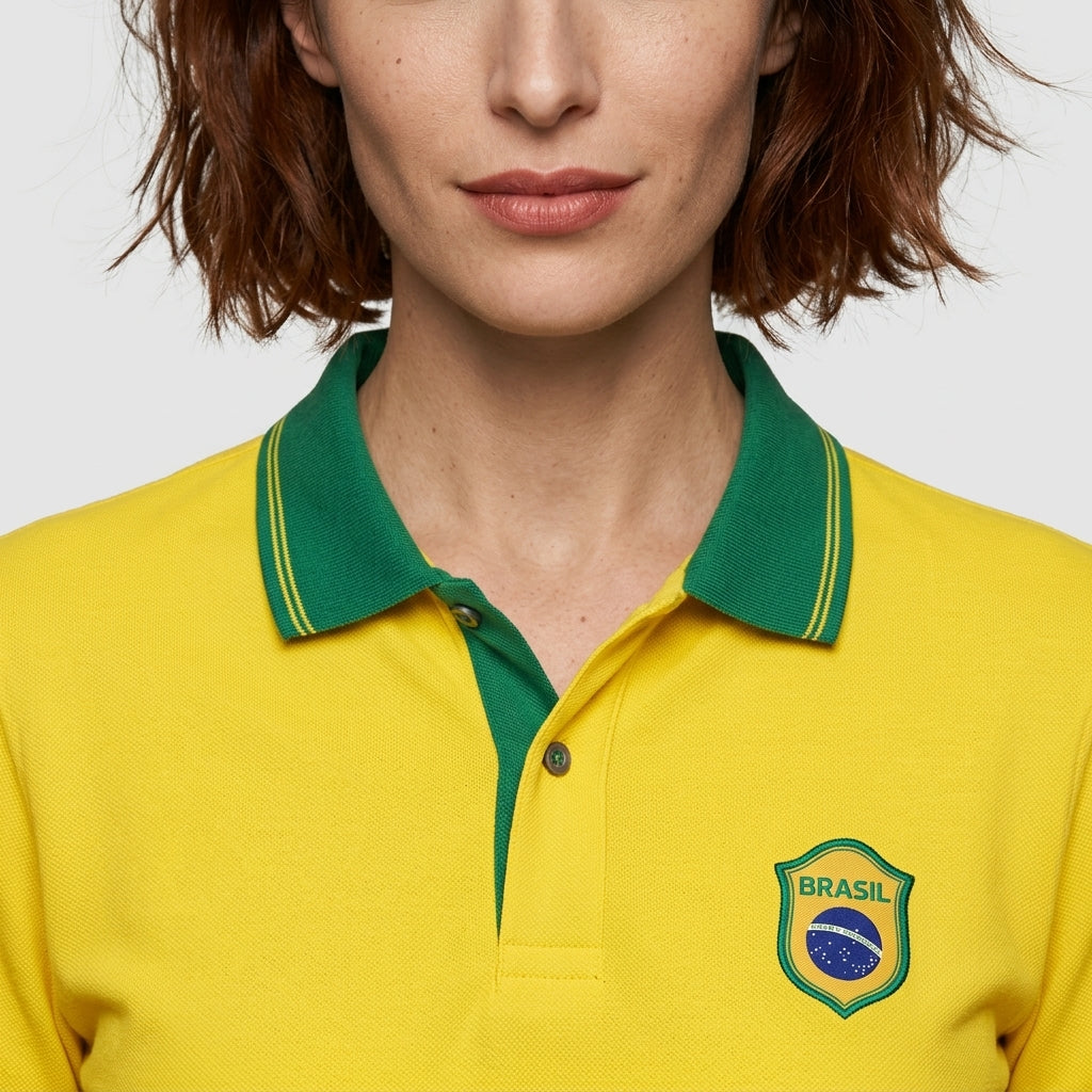 Polo shirt — On Model - Close-up Detail | Generated by Modelize