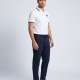 USA USMNT White polo shirt collar detail