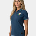 Italia Azzurri Polo Shirt — on-model view