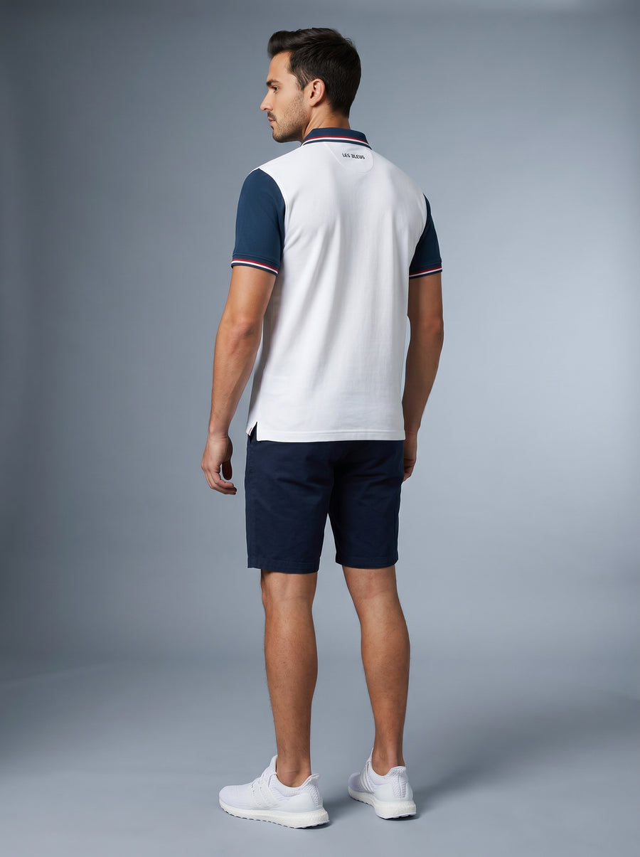 France Les Bleus polo shirt back view