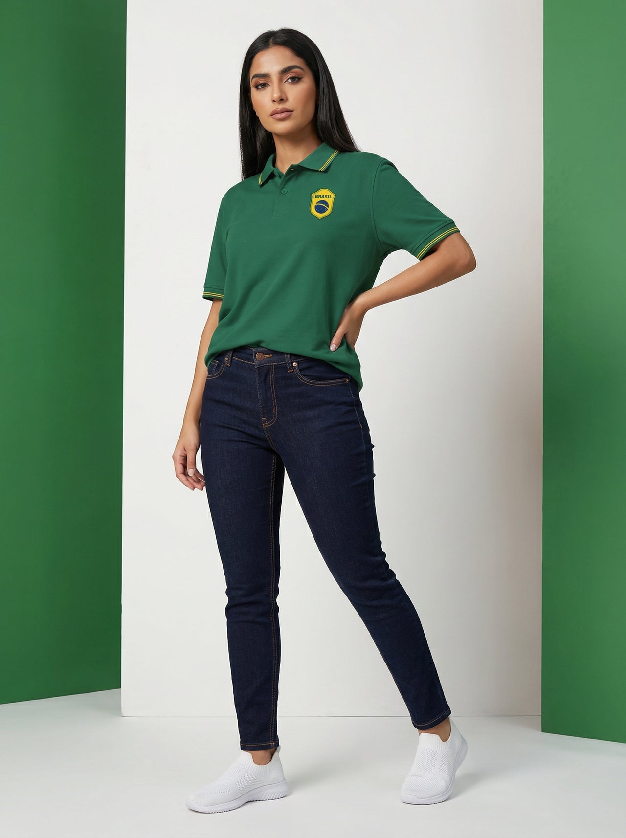 Brazil Green Polo Shirt