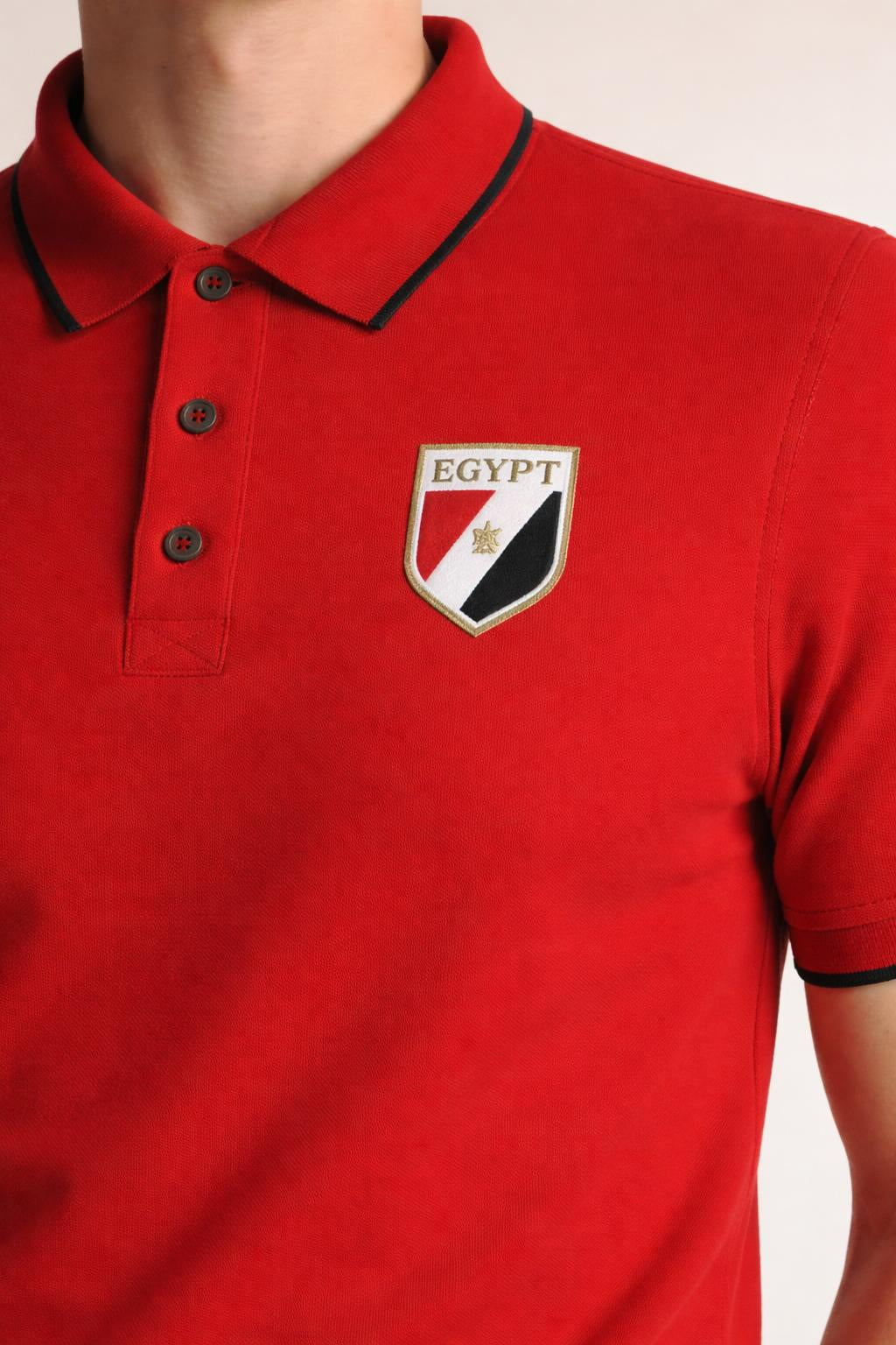 Detail shot of Egypt The Pharaohs Polo Shirt